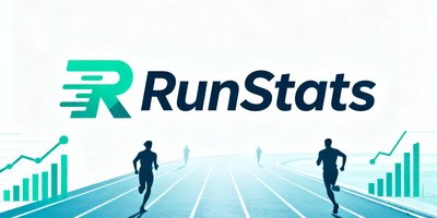RunStats运动统计平台标识，代表跑步与田径类数据共享的长期合作品牌